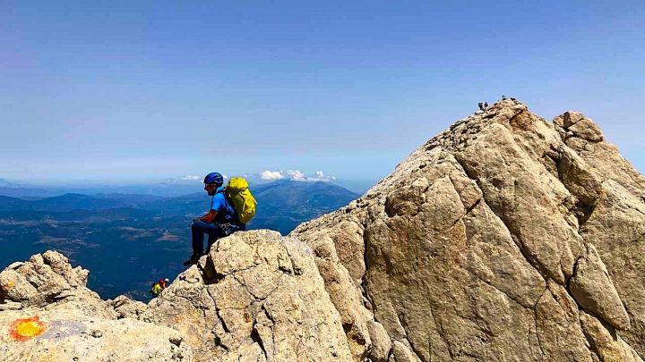 Ascesa al Corno Piccolo - Trekkinguide